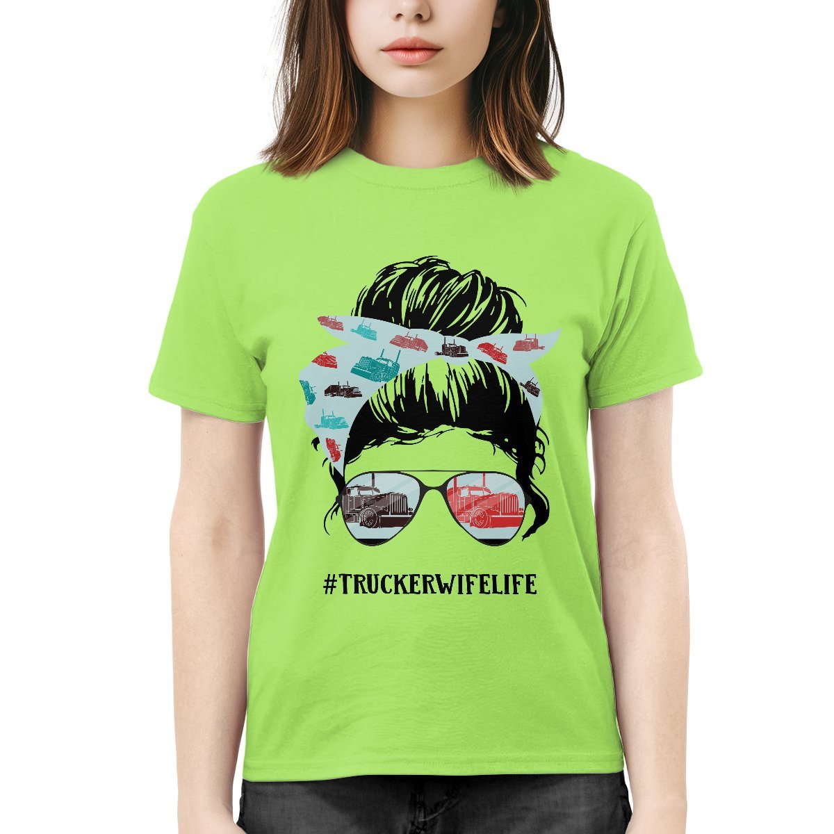 Awesome Trucker Wife Life - Image 3